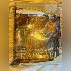 🎁 The Complete works of Raphael 1969 Vintage Large Book